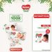 Đặt mua tã dán Huggies Nature Made cao cấp đủ size nhận hàng ngay trong 2 giờ