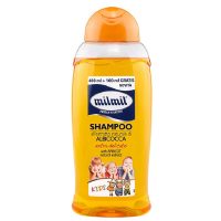 Dầu gội Milmil Kids hương mơ 500ml nâng niu tóc bé mỗi ngày tặng quà móc khóa