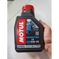 Dầu nhớt Motul Scooter 10W40 phiên bản mới bảo vệ máy và hộp số xe tay ga