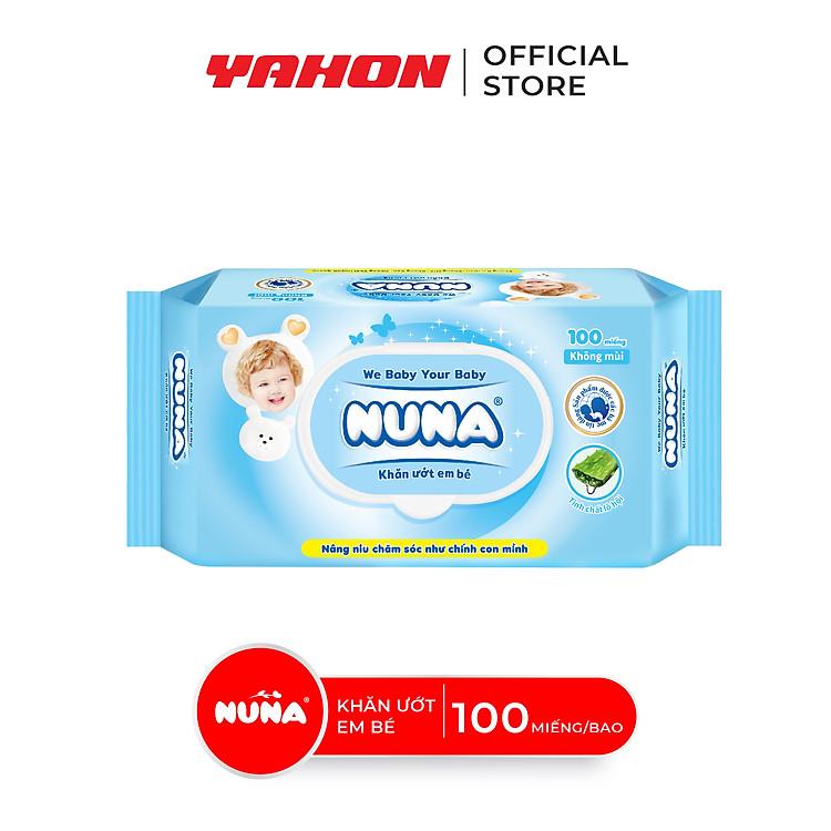 Đầu tư combo khăn ướt NUNA không mùi 100 miếng để bảo vệ sức khỏe con yêu tốt nhất