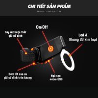 Đèn cảnh báo xe đạp siêu bền sạc USB chống nước sự lựa chọn hàng đầu cho độ an toàn