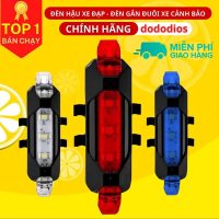 Đèn chiếu hậu gắn sau xe đạp thể thao cao cấp hỗ trợ cảnh báo từ xa cực hiệu quả