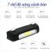Đèn led gắn sau xe đạp cảnh báo an toàn ban đêm siêu sáng chống nước chuẩn quốc tế