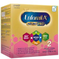 Dinh dưỡng chuẩn quốc tế cho não bộ trẻ từ 6 đến 12 tháng với Enfamil A+ Neuropro 2 2.2kg