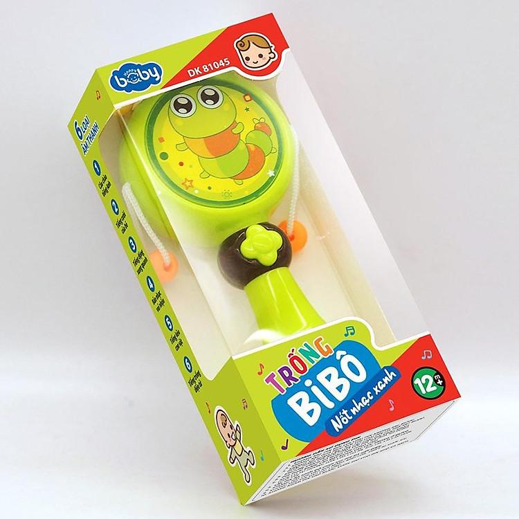 Đồ chơi âm nhạc Trống Bi Bô Nốt Nhạc Xanh giúp bé yêu vui vẻ và năng động suốt ngày