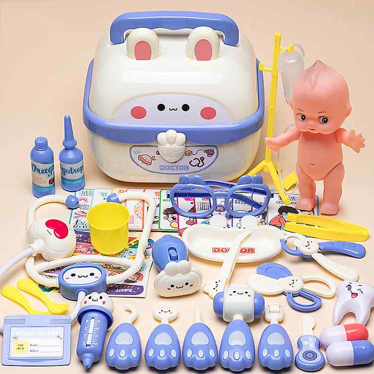 Đồ chơi bác sĩ mẫu mã đa dạng giúp trẻ hình thành ước mơ nghề nghiệp tương lai