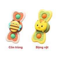 Đồ chơi con quay xoay tít họa tiết động vật ngộ nghĩnh Baby-S phiên bản giới hạn SDC064