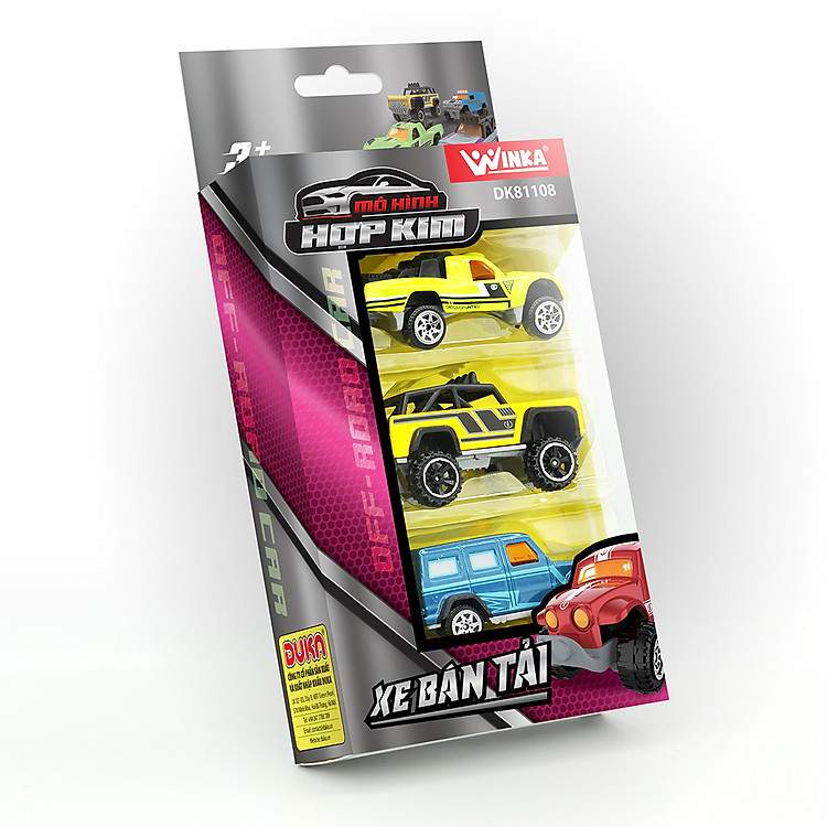 Đồ Chơi Duka Vỉ Xe Mô Hình Hợp Kim Địa Hình DK81108 Mang Lại Niềm Vui Sáng Tạo Mỗi Ngày