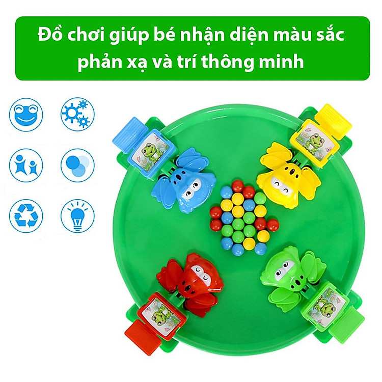 Đồ Chơi Ếch Ăn Bi HENRYSA Chính Hãng Nhựa ABS An Toàn Tuyệt Đối Cho Bé Yêu