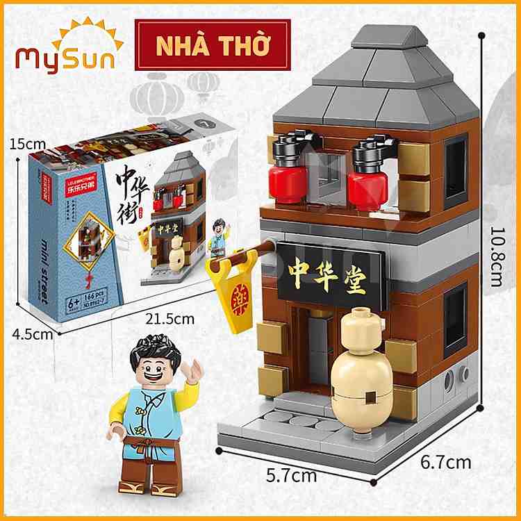 Đồ chơi lắp ráp mô hình thành phố Trung Hoa MySun lựa chọn hoàn hảo cho sự phát triển