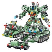 Đồ chơi lắp ráp Robot Xe Tank 8 trong 1 mã 633029 quà tặng 832 chi tiết cho bé trai