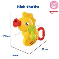 Đồ Chơi Nhà Tắm Huanger HE0269 Cá Ngựa Phun Nước Phát Triển Khả Năng Quan Sát