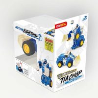 Đồ Chơi Robot Duka Biến Hình Thành Siêu Máy Công Trình DK81134 Đầy Cuốn Hút