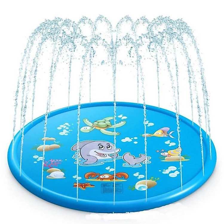 Đồ chơi thảm phun nước 1.7m phong cách hiện đại giúp bé yêu thích các hoạt động ngoài trời