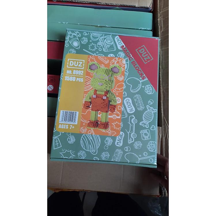 Đồ chơi thông minh mô hình gấu Bearbrick 3D hỗ trợ phát triển toàn diện kỹ năng vận động tinh