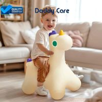Đồ chơi thú nhún Mideer Joy Bounce Jumper Pony bơm hơi an toàn và thân thiện môi trường