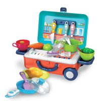 Đồ chơi trẻ em bộ nhà bếp hộp kéo DK 81110 phiên bản màu sắc ngẫu nhiên
