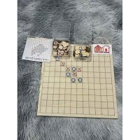 Đồ chơi trí tuệ bộ cờ caro gỗ hỗ trợ hình thành thói quen tư duy logic cho học sinh