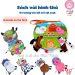Đồ chơi vải Lalala Baby tích hợp âm thanh sột soạt mang lại niềm vui khám phá cho bé