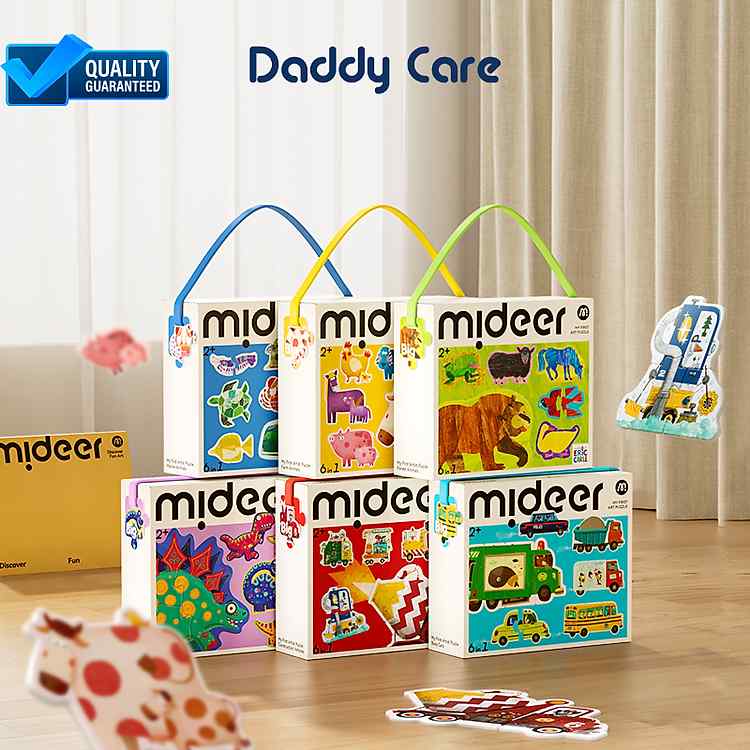 Đồ Chơi Xếp Hình Mideer My First Puzzle Thiết Kế Đặc Biệt Cho Bàn Tay Nhỏ