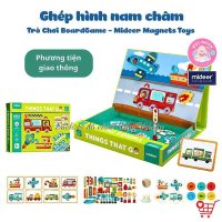 Đồ chơi xếp hình nam châm Mideer Magnets Toys phiên bản mới nhất cho trẻ từ ba tuổi
