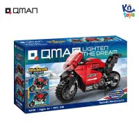 Đồ chơi xếp hình Qman 42114 xe mô tô thể thao cao cấp cho người đam mê