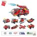 Đồ chơi xếp hình xe cứu hỏa Qman 1805 thúc đẩy sự sáng tạo vô hạn của bé