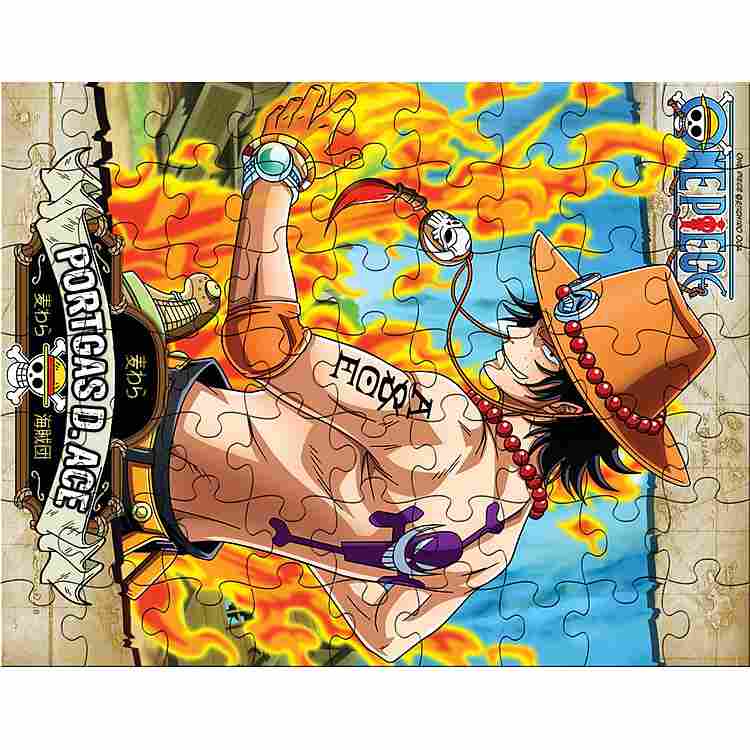 Độc quyền tranh xếp hình Tia Sáng Portgas D.Ace 63 mảnh chính hãng với thiết kế lôi cuốn