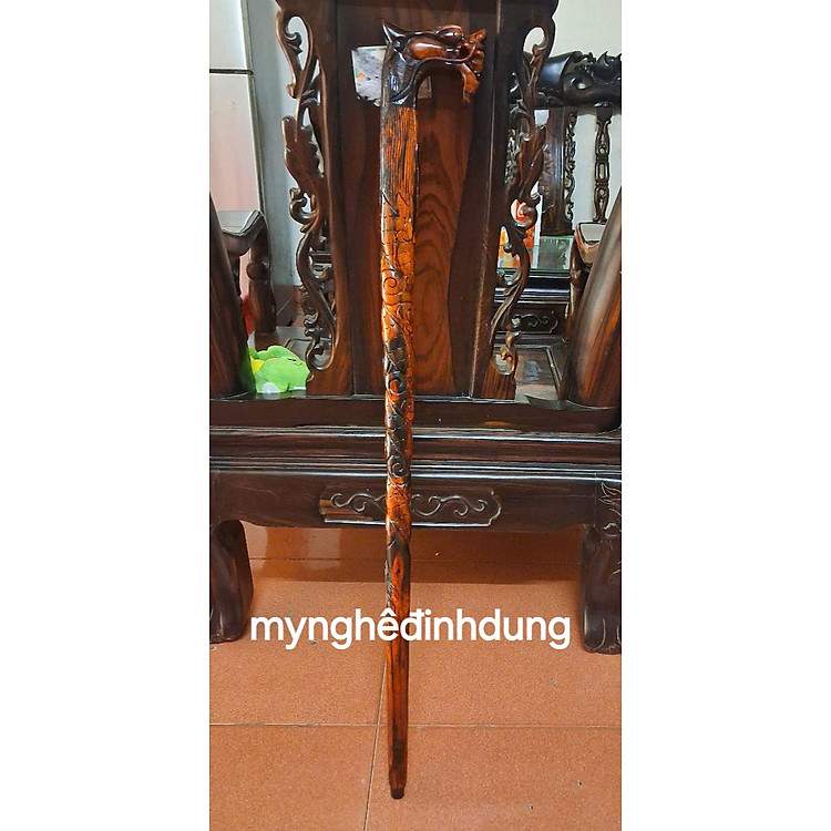 Dòng gậy batong gỗ trắc thượng hạng khẳng định phong cách và hỗ trợ vận động