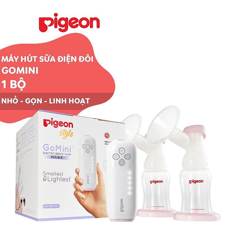 Dòng máy hút sữa điện đôi GoMini Pigeon thông minh tiện lợi hạn dùng tháng 03/2025