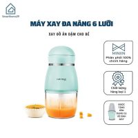 Dòng máy xay ăn dặm 6 lưỡi nội địa Trung bền bỉ tiết kiệm thời gian