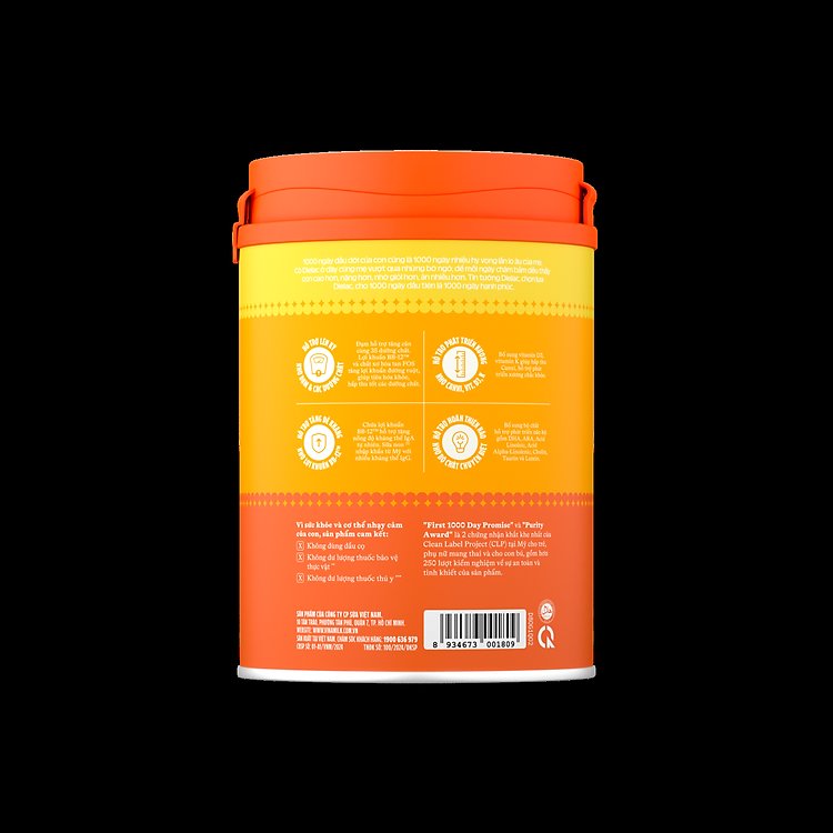 Dòng sữa bột Vinamilk Dielac Alpha Gold IQ 1 900g cao cấp hỗ trợ bé yêu khôn lớn