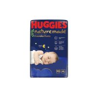 Dòng tã cao cấp Huggies Naturemade ban đêm size M 58 miếng dành cho bé
