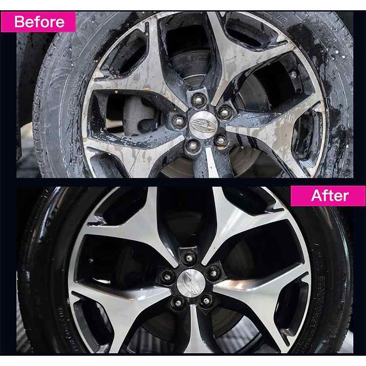 Dung Dịch Tẩy Ố Mâm Vành Flamingo F014 500ml Phục Hồi Độ Sáng Bóng Lazang