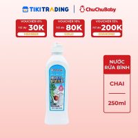 Duy trì vệ sinh bình sữa và rau củ mỗi ngày cùng nước rửa chuyên dụng Chuchu Baby