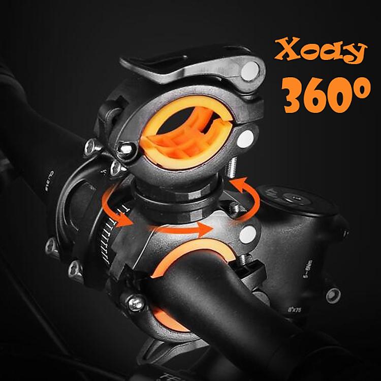 Giá Đỡ Đèn Pin Gắn Xe Đạp Mai Lee Cao Cấp Xoay 360 Độ Đa Năng Hiệu Quả