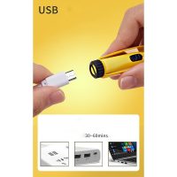 Giải pháp vệ sinh tai hiệu quả với bộ dụng cụ đèn LED cao cấp sạc cổng USB