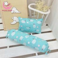 Gối nằm và gối ôm Katina House Cotton Satin Hàn Quốc sự lựa chọn hoàn hảo cho bé
