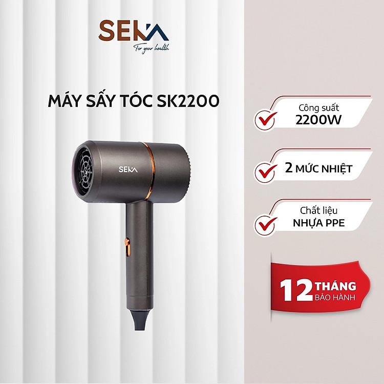 Hướng dẫn sử dụng máy sấy tóc SEKA SK2200 hiệu quả nhất để duy trì vẻ đẹp óng ả cho mái tóc