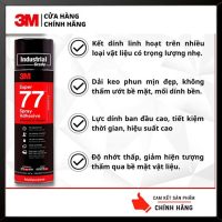 Keo xịt đa năng 3M Super 77 375g chất lượng vượt trội cho mọi nhu cầu sửa chữa