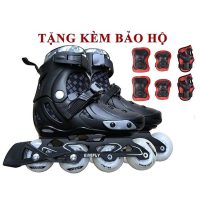 Khám phá giày patin trẻ em Kingfly W198 cao cấp đèn led tặng kèm bộ bảo hộ chắc chắn