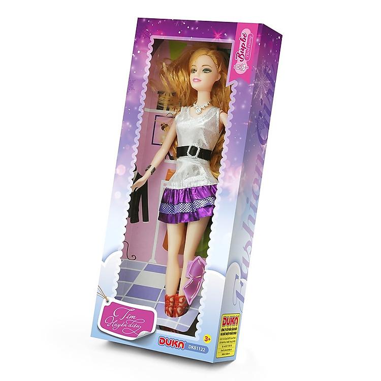 Khám Phá Phong Cách Quý Phái Cùng Búp Bê Thời Trang Duka DK81122 Tím Huyền Diệu