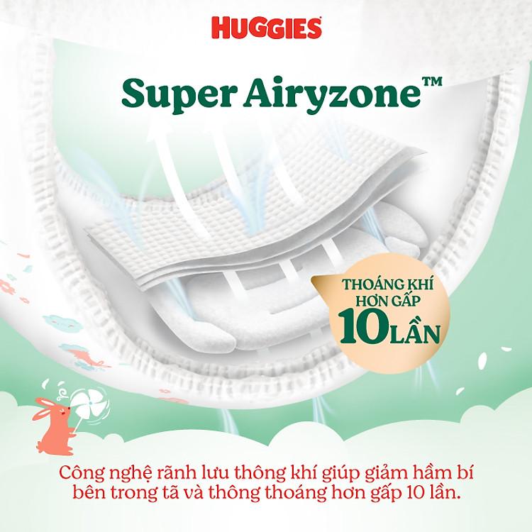Khám phá sự mềm mại từ tã quần Huggies Airsoft size L 36 miếng cho làn da bé