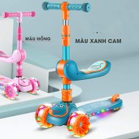 Khám Phá Xe Trượt Scooter 3 Bánh Phát Sáng 2024 Cao Cấp Đạt Chuẩn Quốc Tế