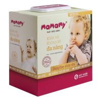 Khăn khô Mamamy 180 tờ sự tin dùng hàng đầu của các bà mẹ bỉm sữa
