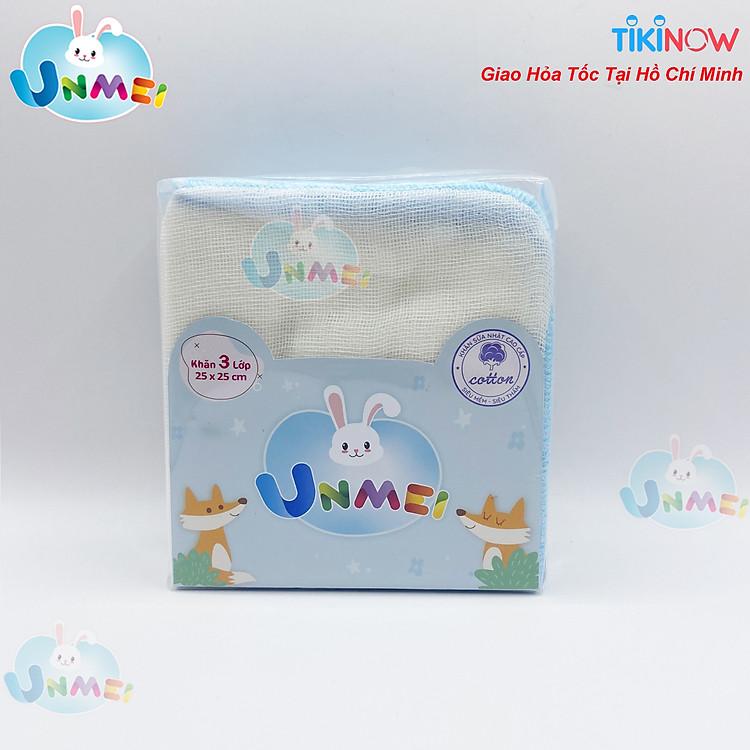 Khăn sữa Unmei 3 lớp sự lựa chọn tin cậy của hàng triệu bà mẹ Việt Nam