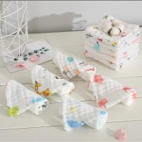 Khăn sữa xô nhăn Manny 6 lớp 30x30cm siêu bền đẹp và êm ái cho sức khỏe bé yêu