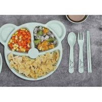 Khay ăn dặm cho bé hình gấu Henrysa lựa chọn hàng đầu của các bà mẹ thông thái