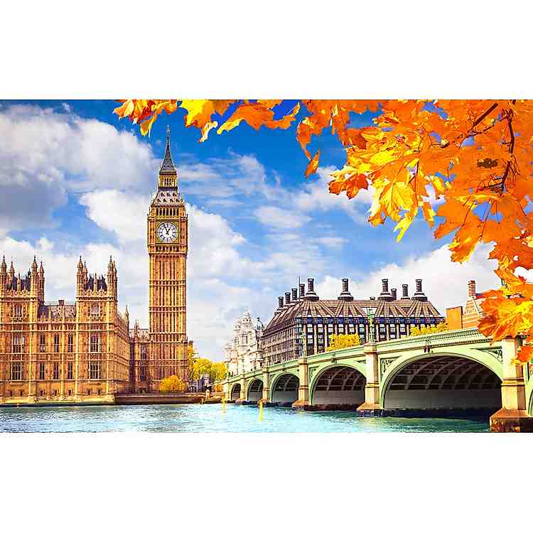 Khởi đầu hành trình khám phá châu Âu qua bộ tranh xếp hình 1000 mảnh Tháp Big Ben London