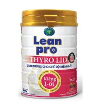 Leanpro Thyro LID 900G Đảm Bảo Nguồn Năng Lượng Tối Ưu Trong Giai Đoạn Kiêng I-ốt